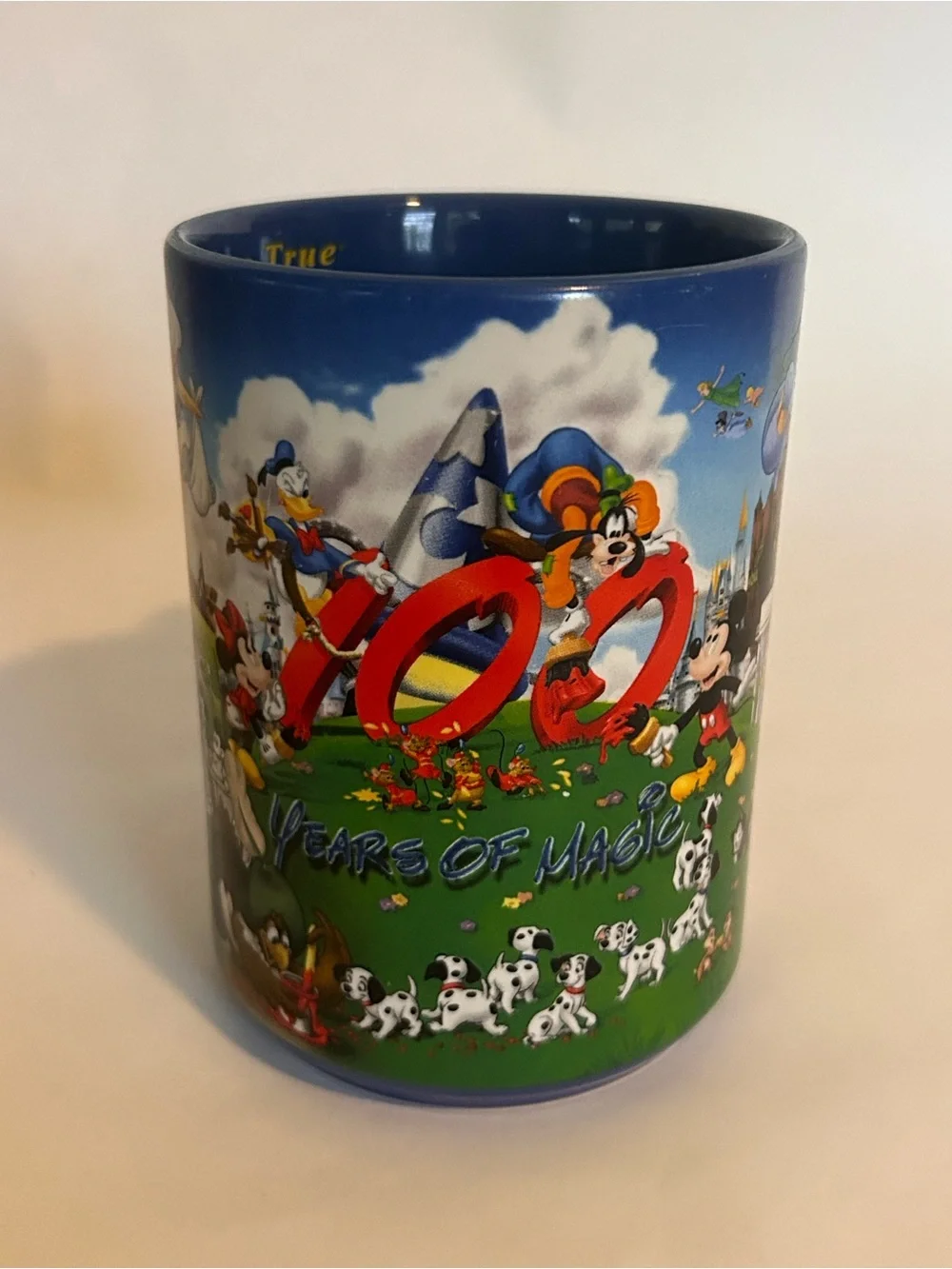 Walt Disney World 100 Years Of Magic Anniversary Mug Coffee Ceramic Mickey Goofy